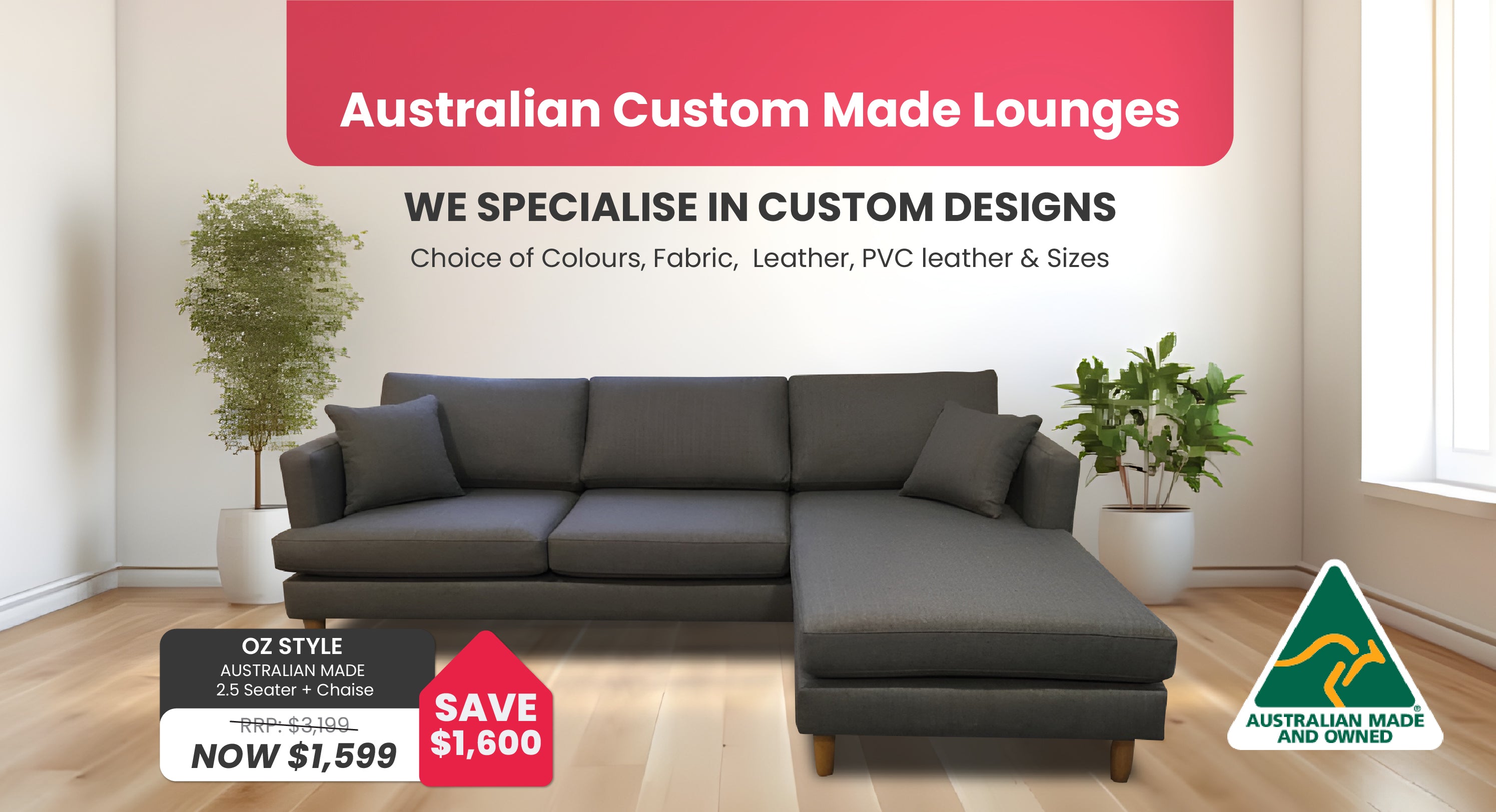 Custom made lounges hot sale