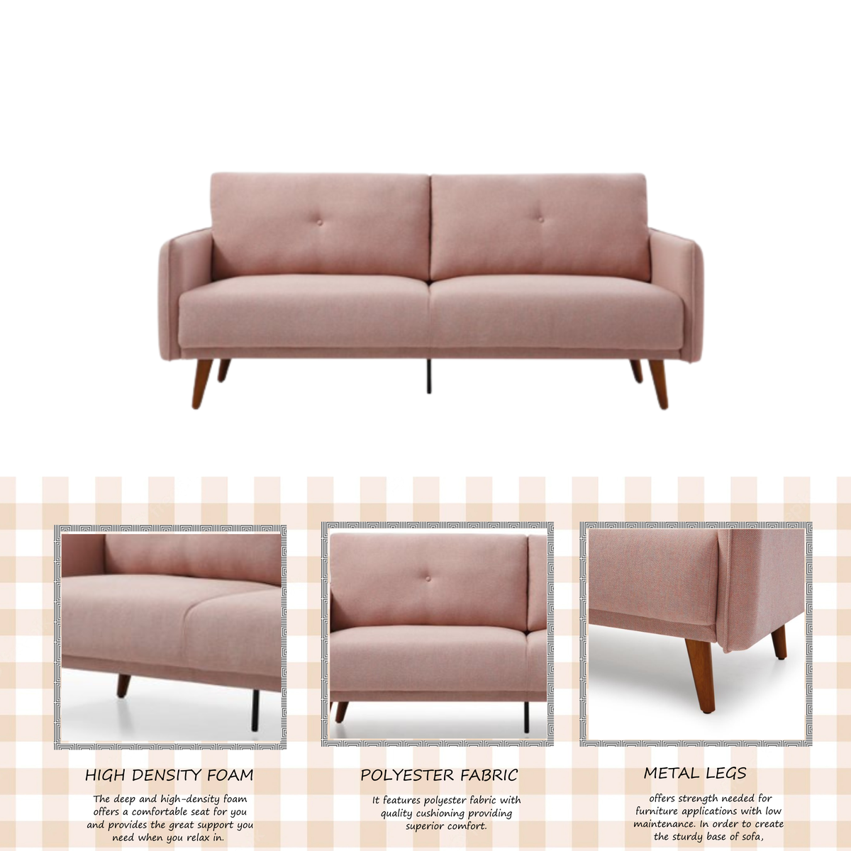 Botany 3 seater sofa