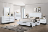 Bodega Bedroom Suite: 5 -piece  Versatile Collection in White