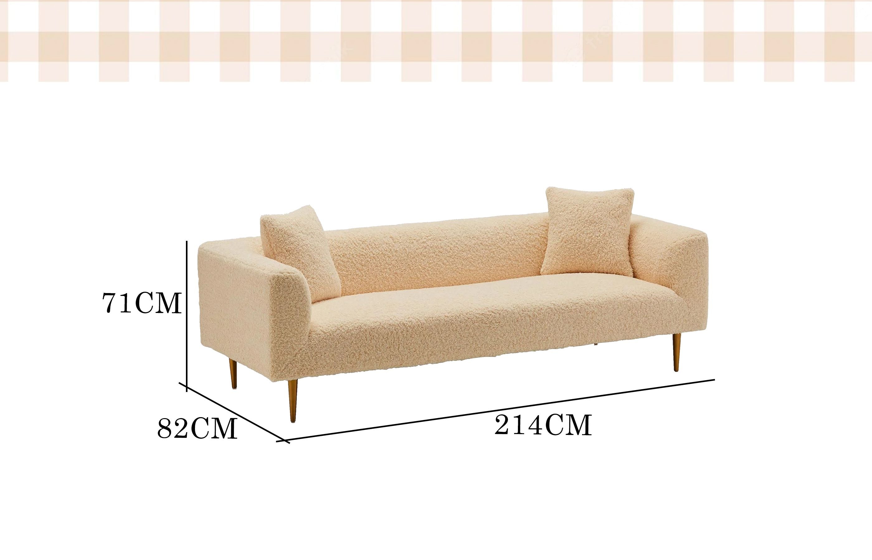 Annie 3 Seater Sofa