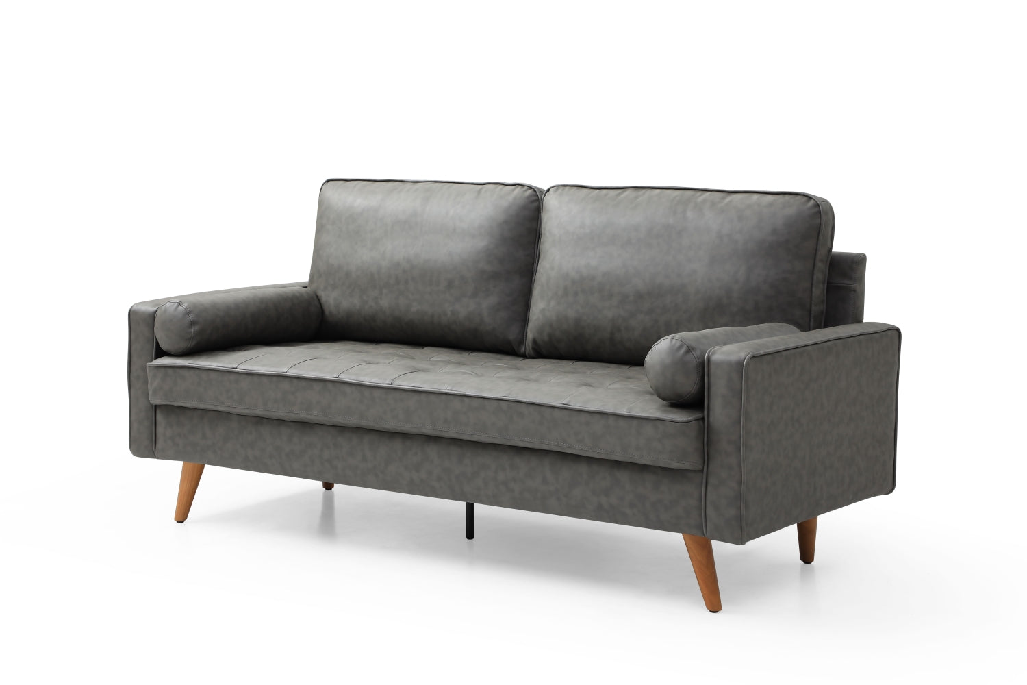 Coogee 2.5 Seater Faux Leather Sofa