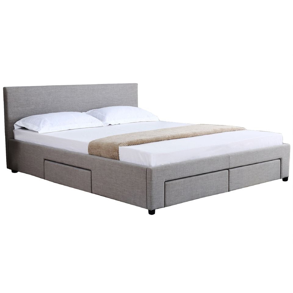 Nicole Queen Bed With Drawers