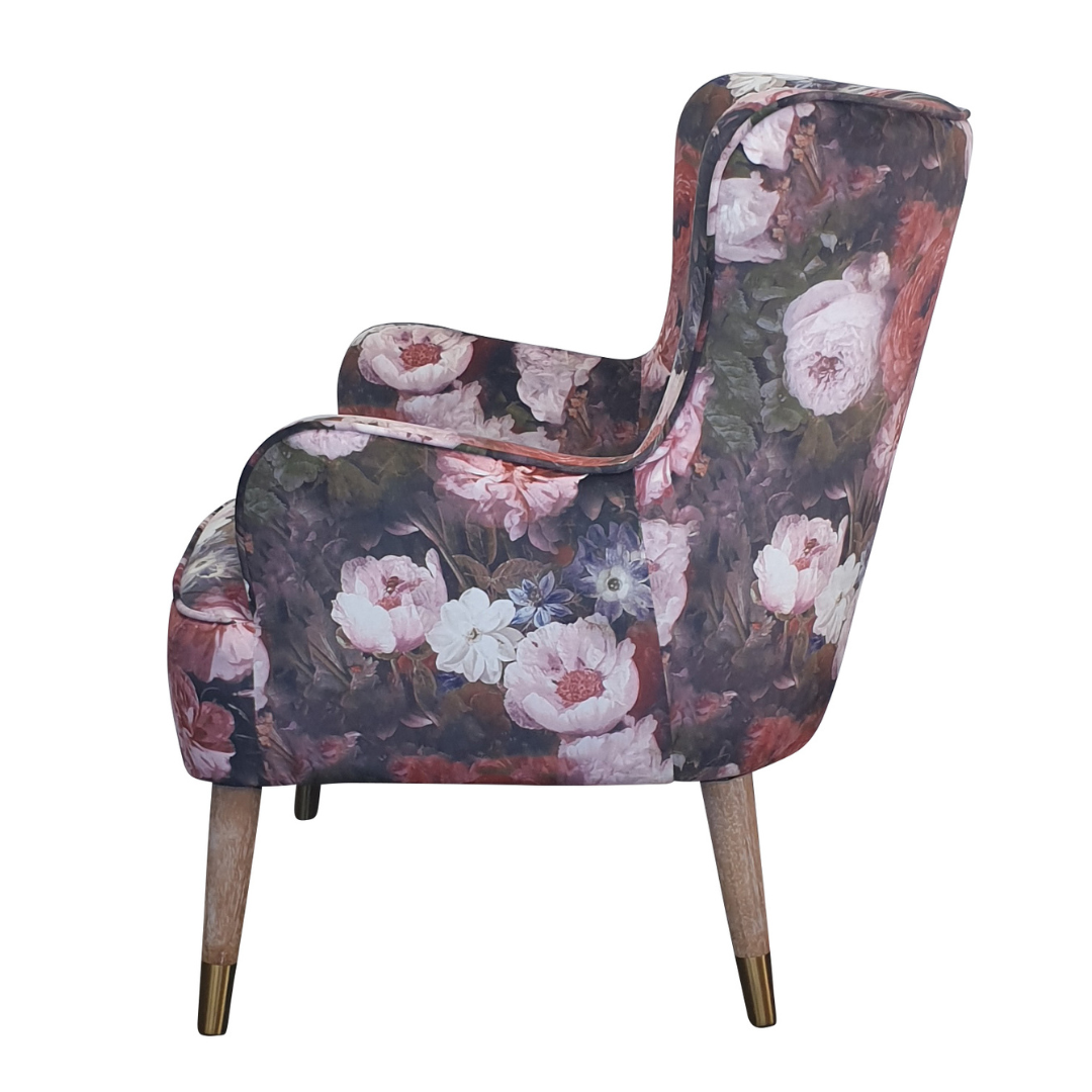 East Hampton Accent Chair – Haversham Floral