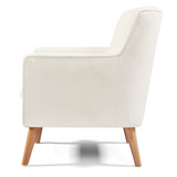 Georgia Chair upholstered in Bertoni Boucle