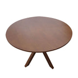 Gordon Walnut Round Dining Table