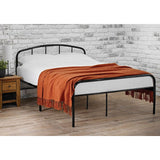 Oliver Metal Bedframe Black / White - Single / Double / Queen