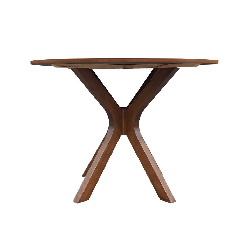 Gordon Walnut Round Dining Table