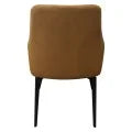 Moral  Fabric & PU Leather Dining Chair