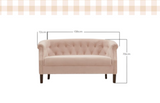 Judy Velvet Sofa Bed