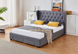 Avalon Bed with 4 Drawers - Double