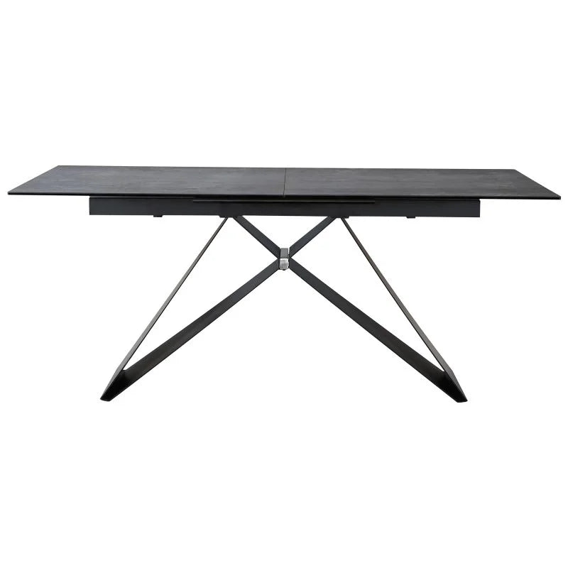 Rowland Ceramic & Metal Extension Dining Table