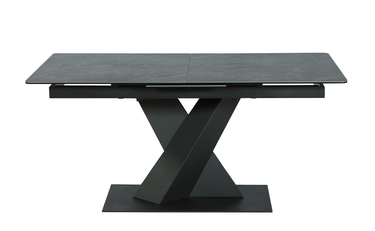 Onyx Extension Dining Table Slate Ceramic