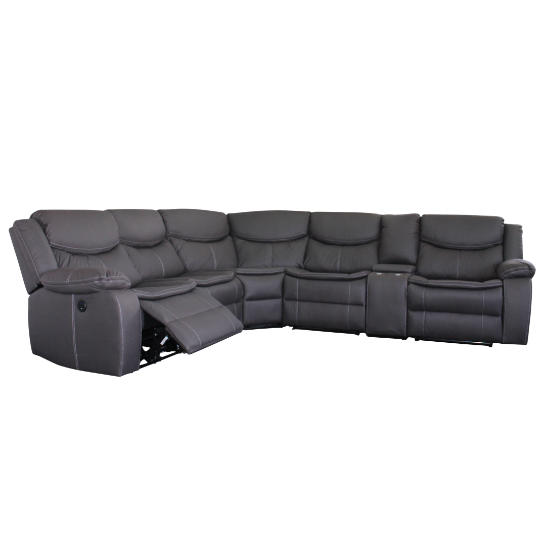 Otto 7 Pce Corner Recliner Suite