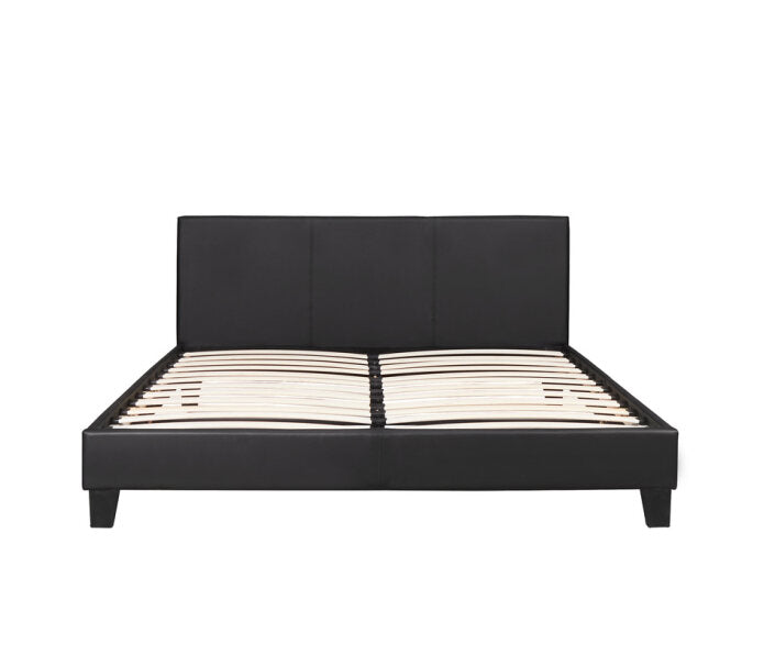 Monica PU Leather Queen Bed