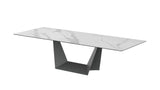 Symphony Extension Dining Table Marmo Ceramic