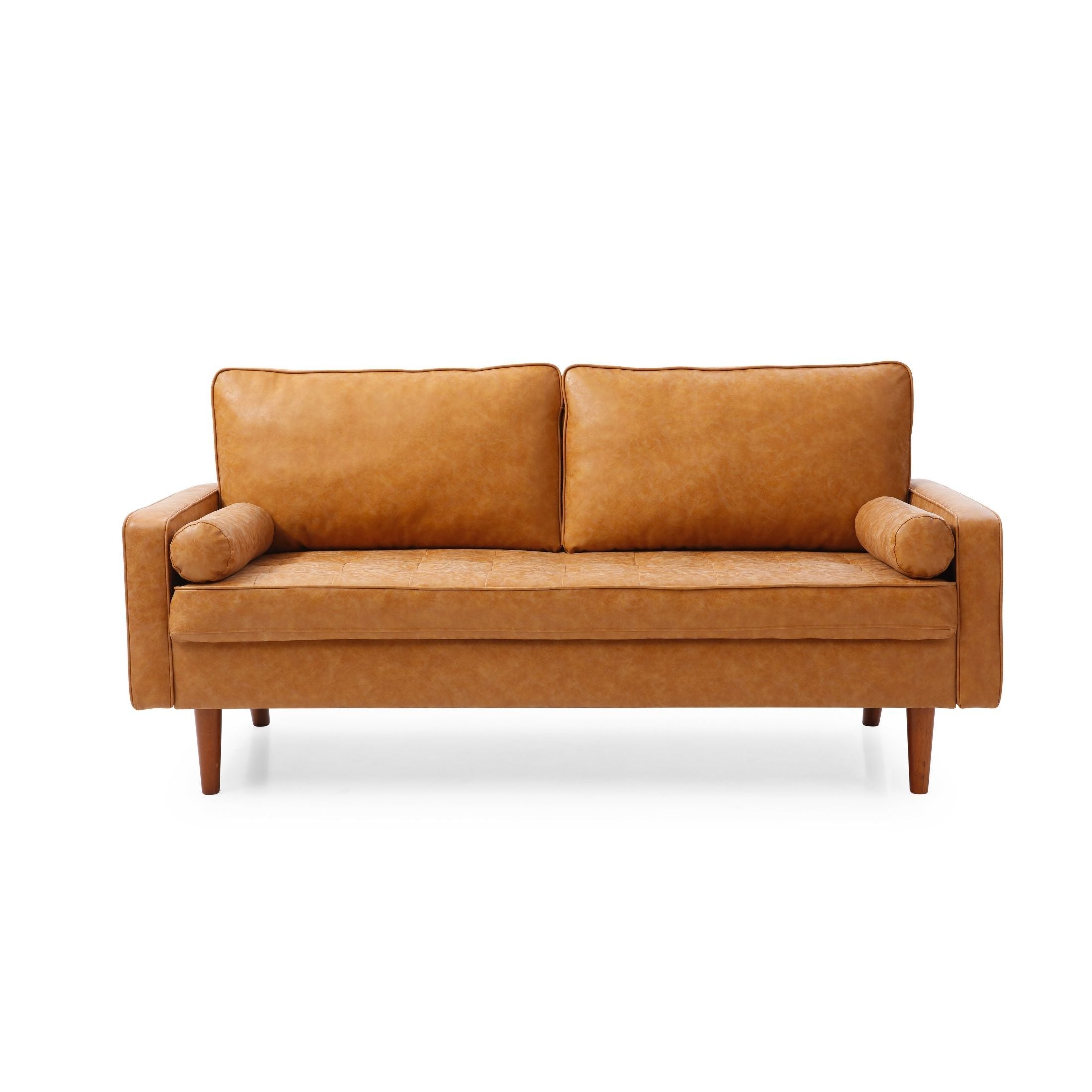 Coogee 2.5 Seater Faux Leather Sofa