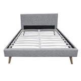 Nicola Fabric Bed - Queen / Double