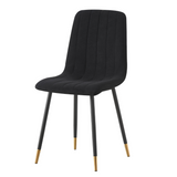 Theo Chair Black Velvet