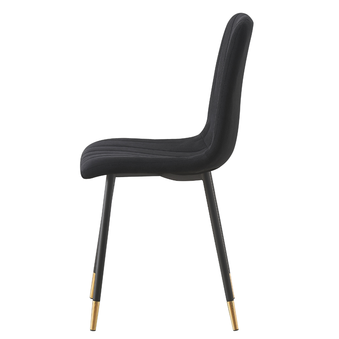 Theo Chair Black Velvet