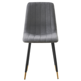 Theo Chair Grey velvet