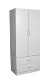 Redfern 2 Door 2 Drawer Wardrobe