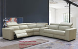 Monco - 5 Seater Leather Sofa