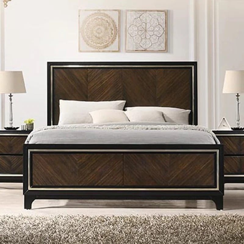 Denver  Wooden Bed, Queen