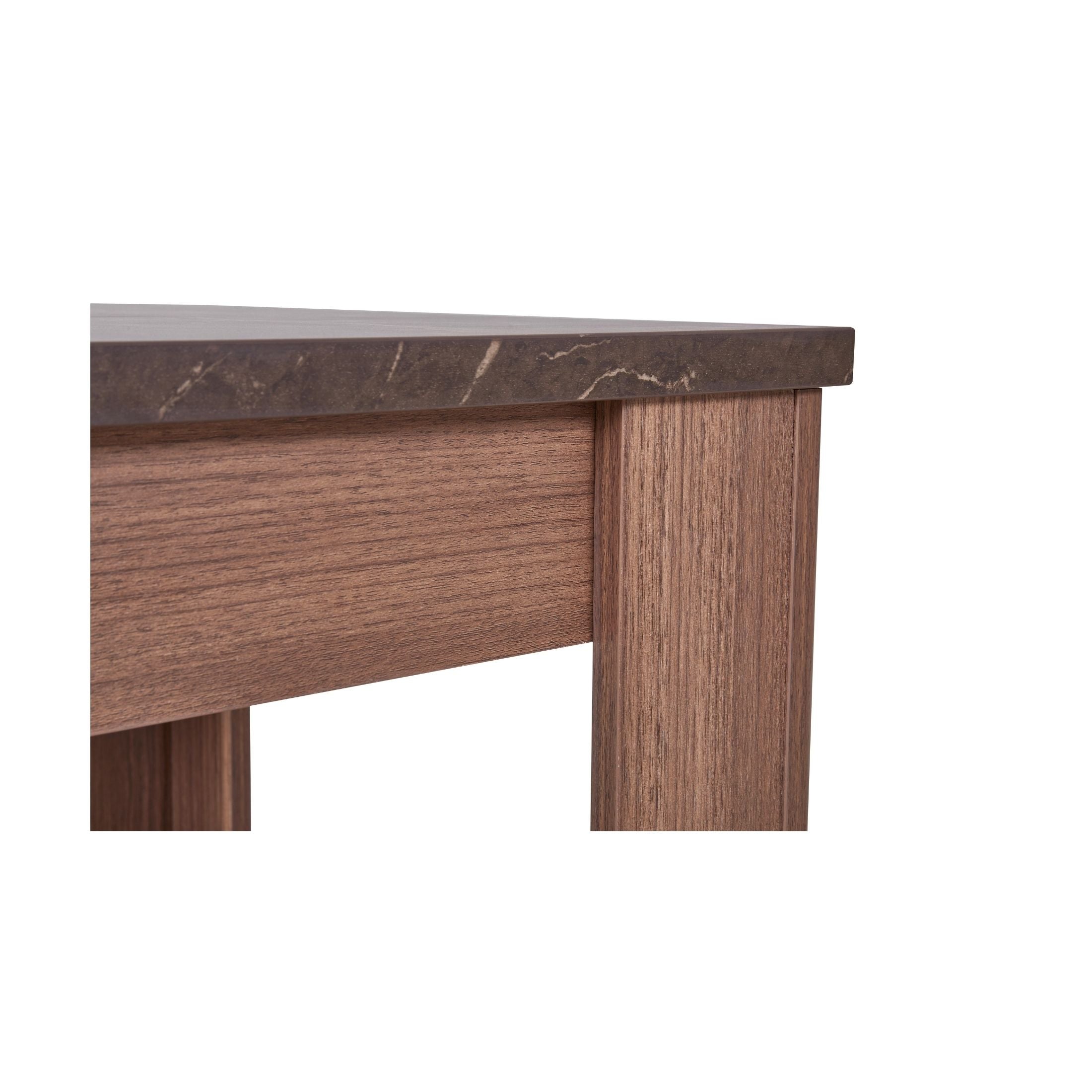 Adam Grey and Walnut Coffee Table