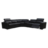 Monco - 5 Seater Leather Sofa