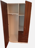 Zetland Wardrobe 2 Door 3 Drawer