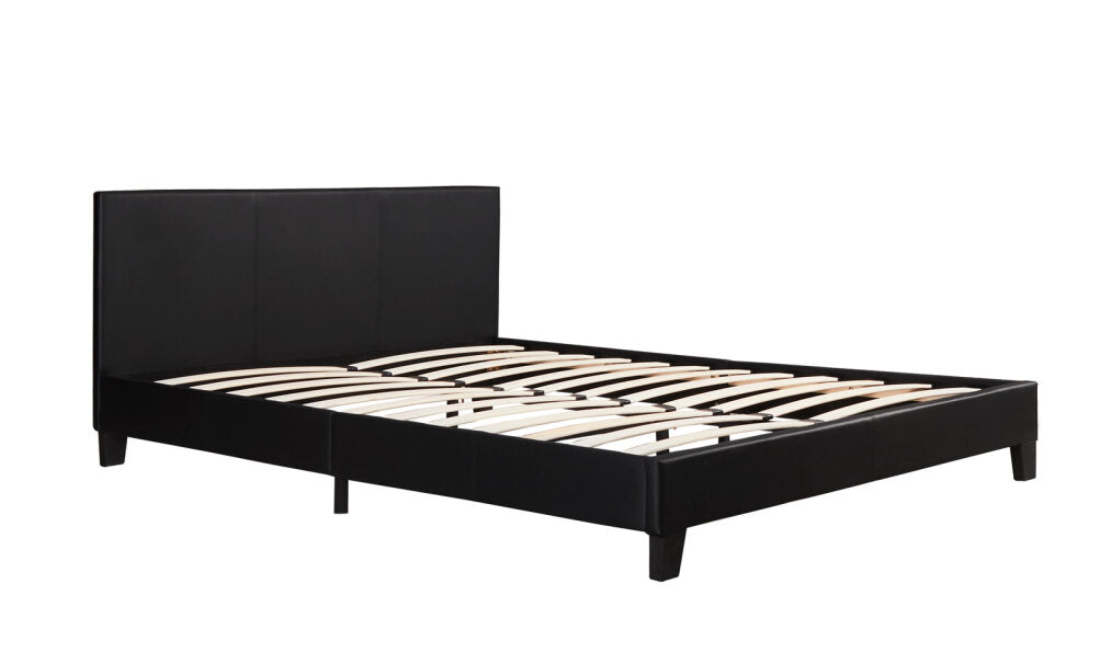 Monica PU Leather Queen Bed