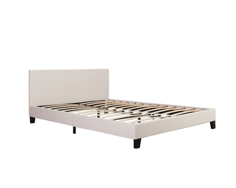 Monica PU Leather Queen Bed